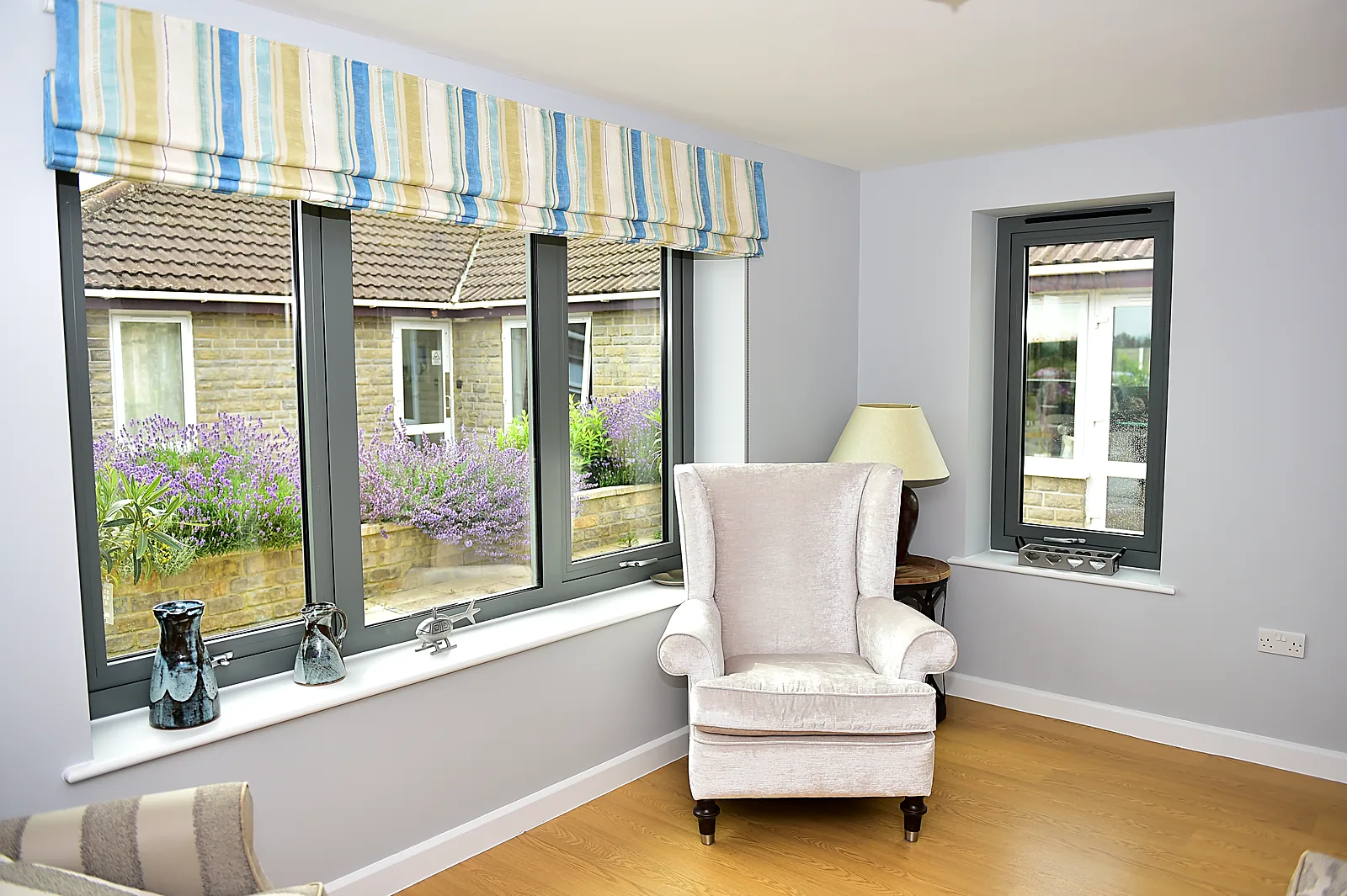 A cosy sitting area at Castle House