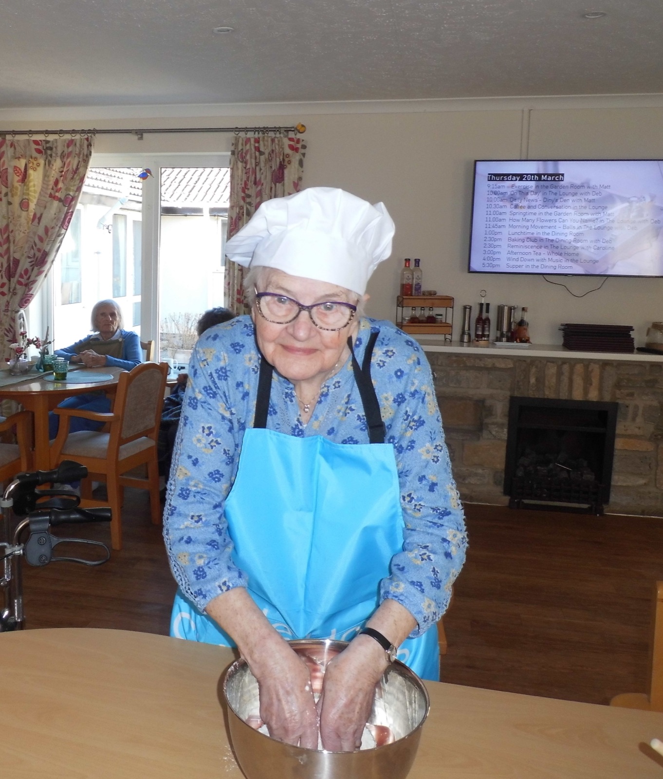 A happy moment at Castle House