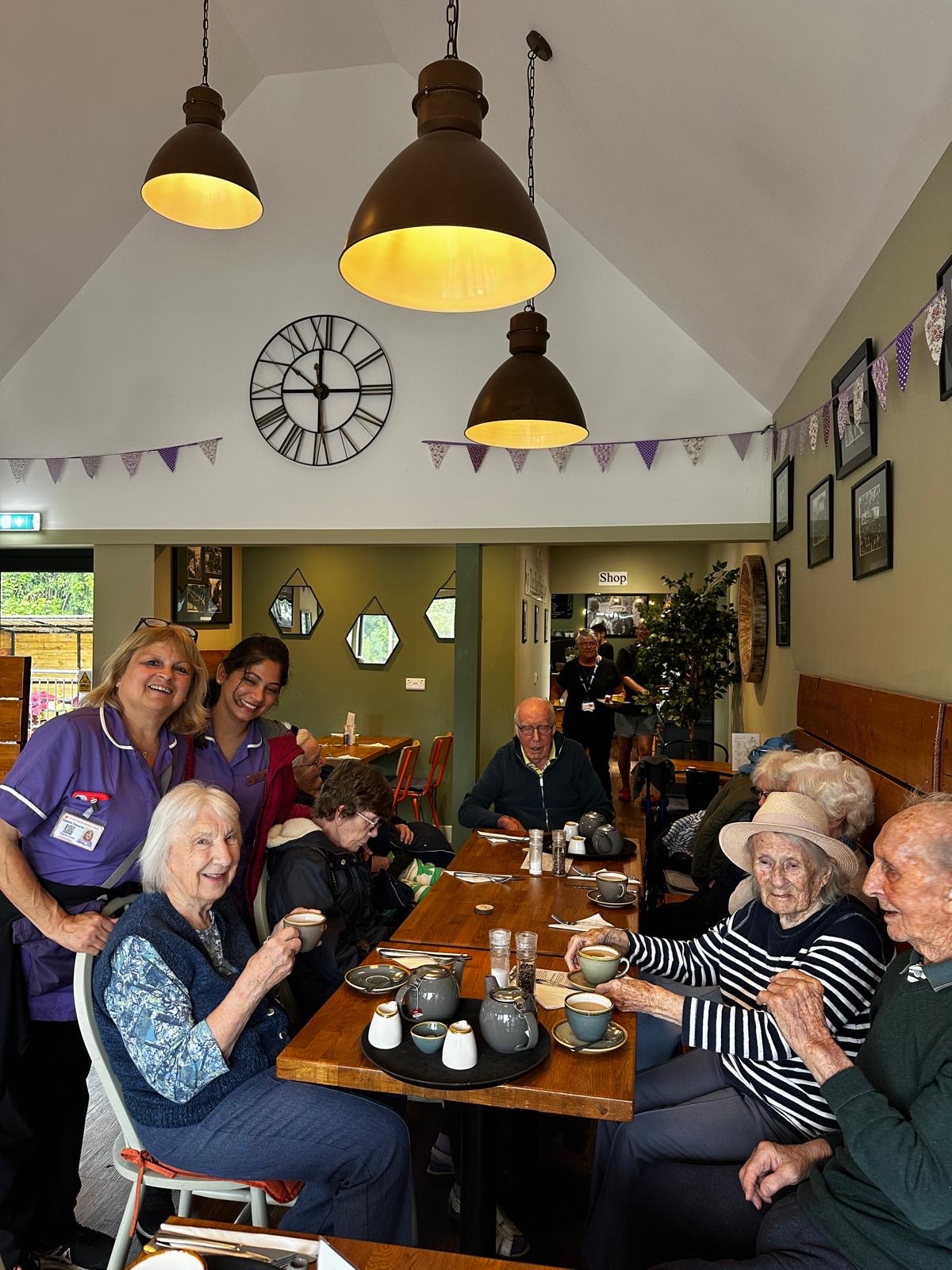 A happy moment at Castle House